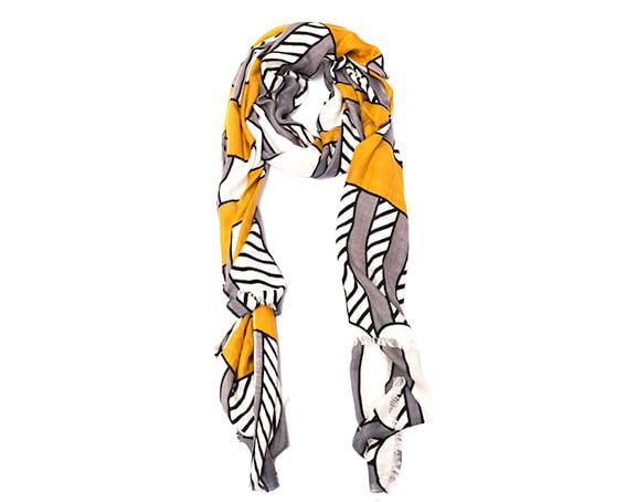 bamboo bliss printed w cashmere grey and mustard