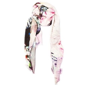 Bamboo and Cotton Printed Shawl