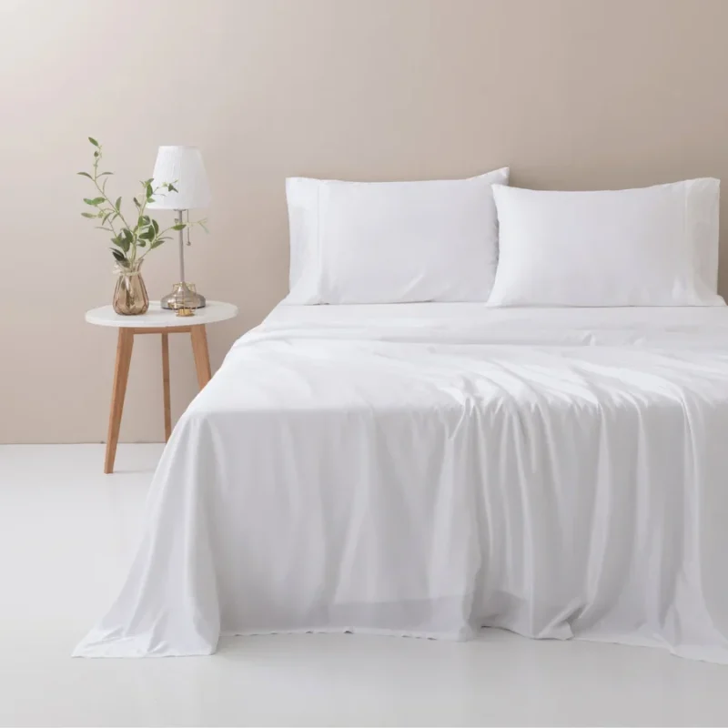 100% Premium Bamboo Luxurious Sateen Weave Bed Sheet Sets