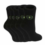 Men's Bamboo Black Business Socks