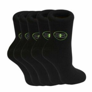 5-Pack Men's Bamboo Premium Black Business Socks