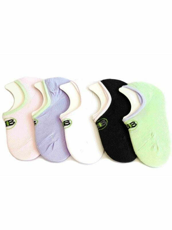 Womens boat sock feature bamboo bliss
