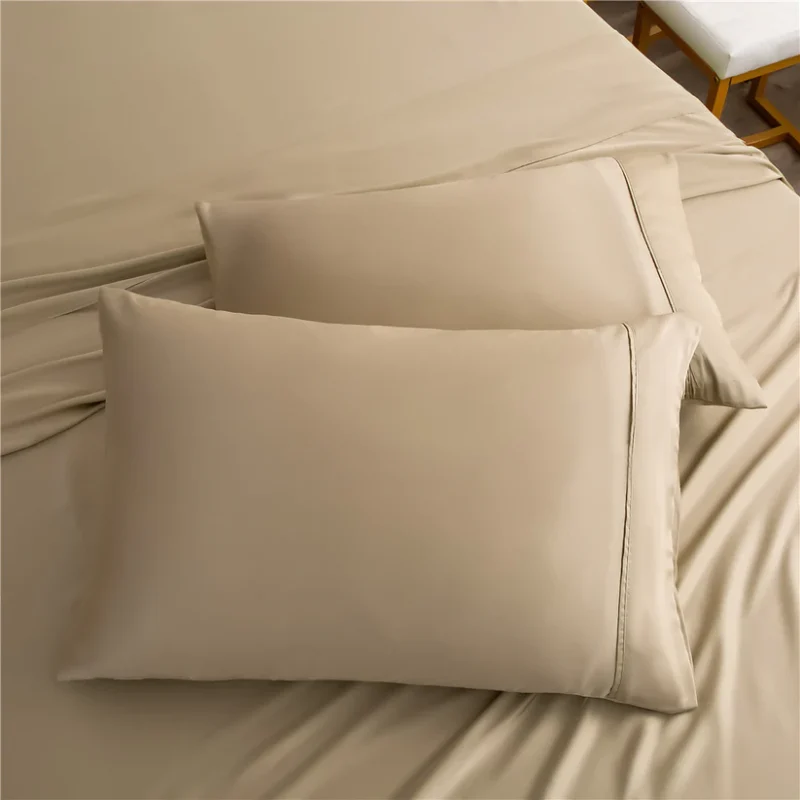 100% Premium Bamboo Luxurious Sateen Weave Pillowcase Sets - Image 4