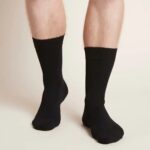 Men's Bamboo Black Business Socks | 5 Pack