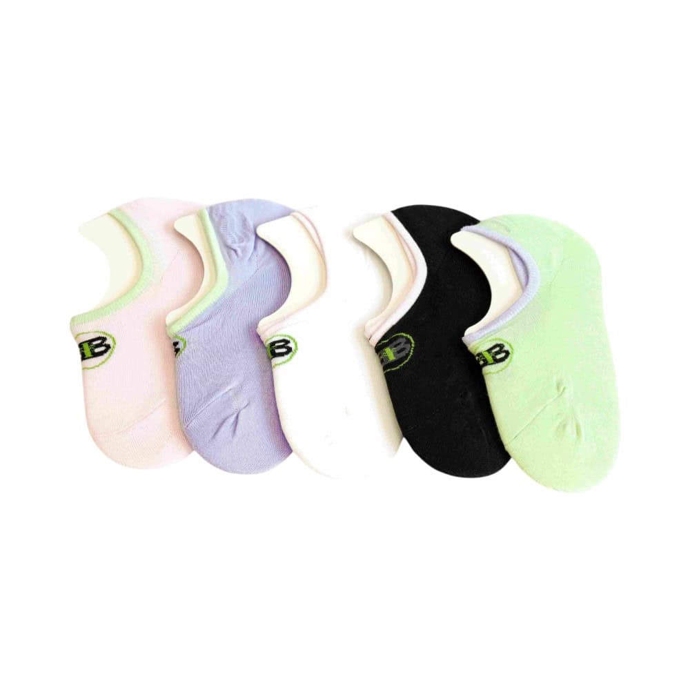 Women’s Bamboo Invisible Socks | 5-Pack