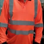 Men's Bamboo Long Sleeve Hi-Vis Shirts