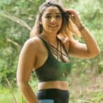 Bamboo Starburst Galaxy Sports Bra