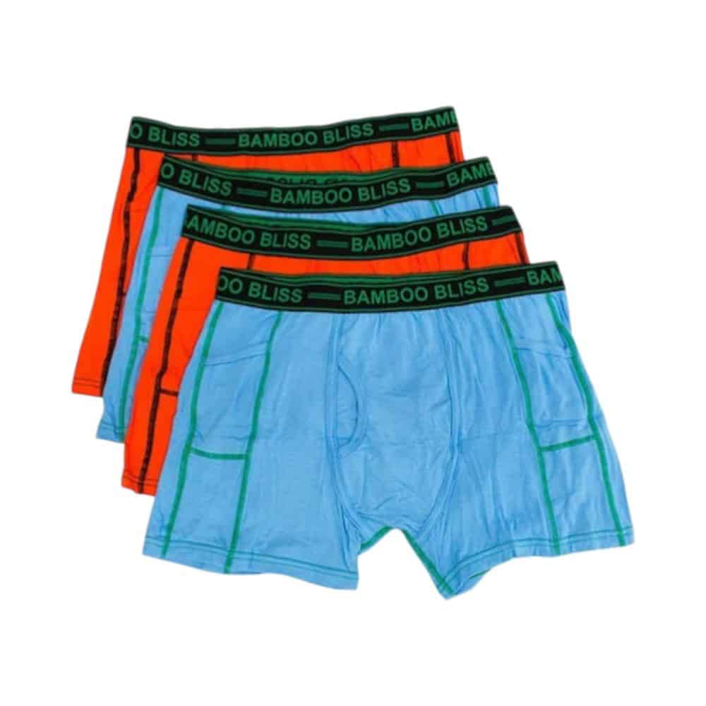 Men’s Bamboo Pocket Boxer Briefs | 4 Pack