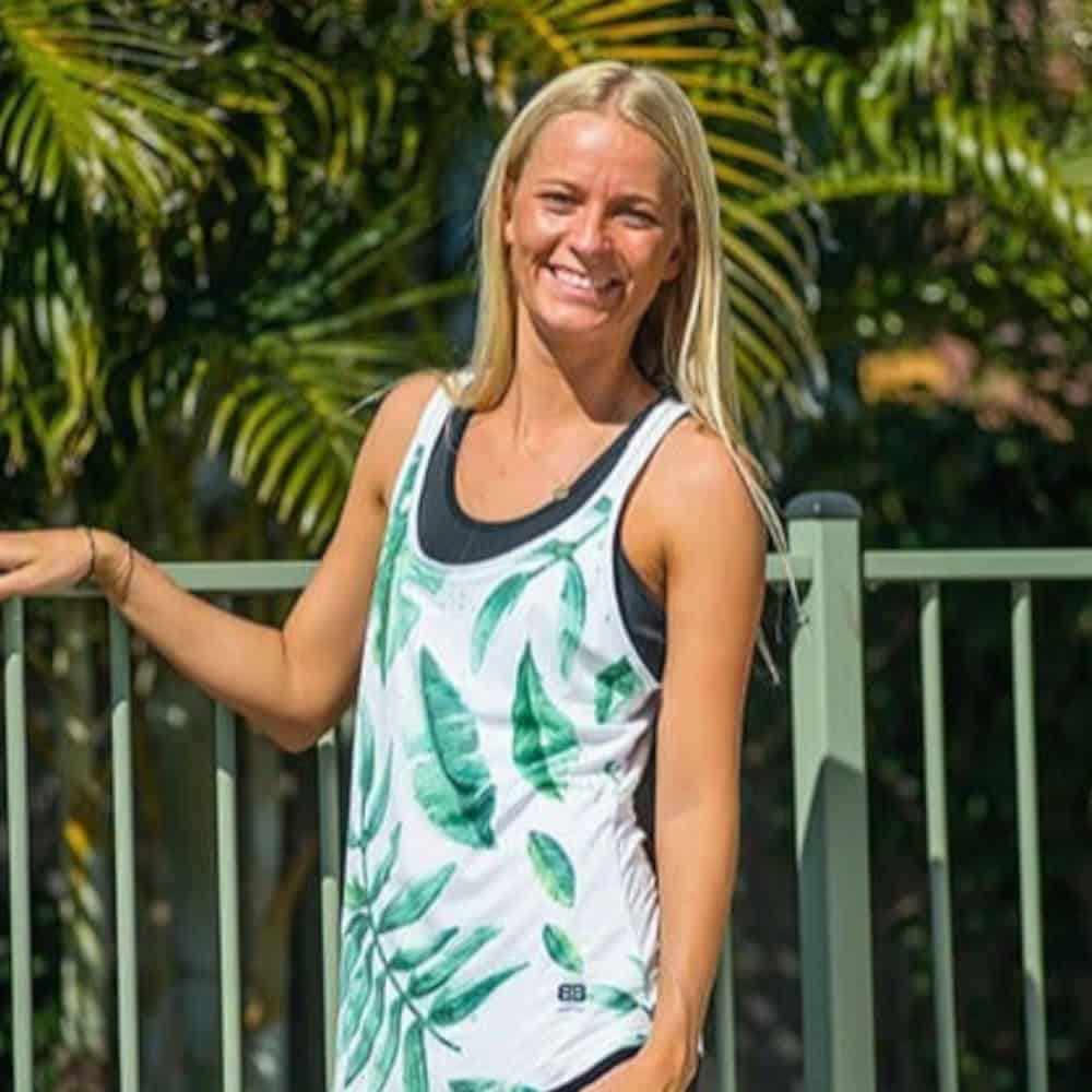 Women’s Bamboo Open-Back Sports Top