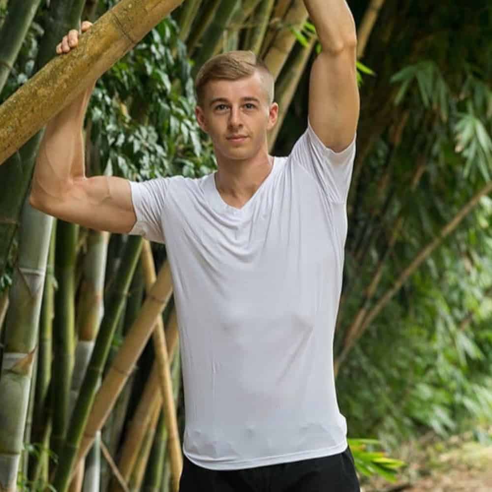 Men’s Bamboo V Neck T-Shirt