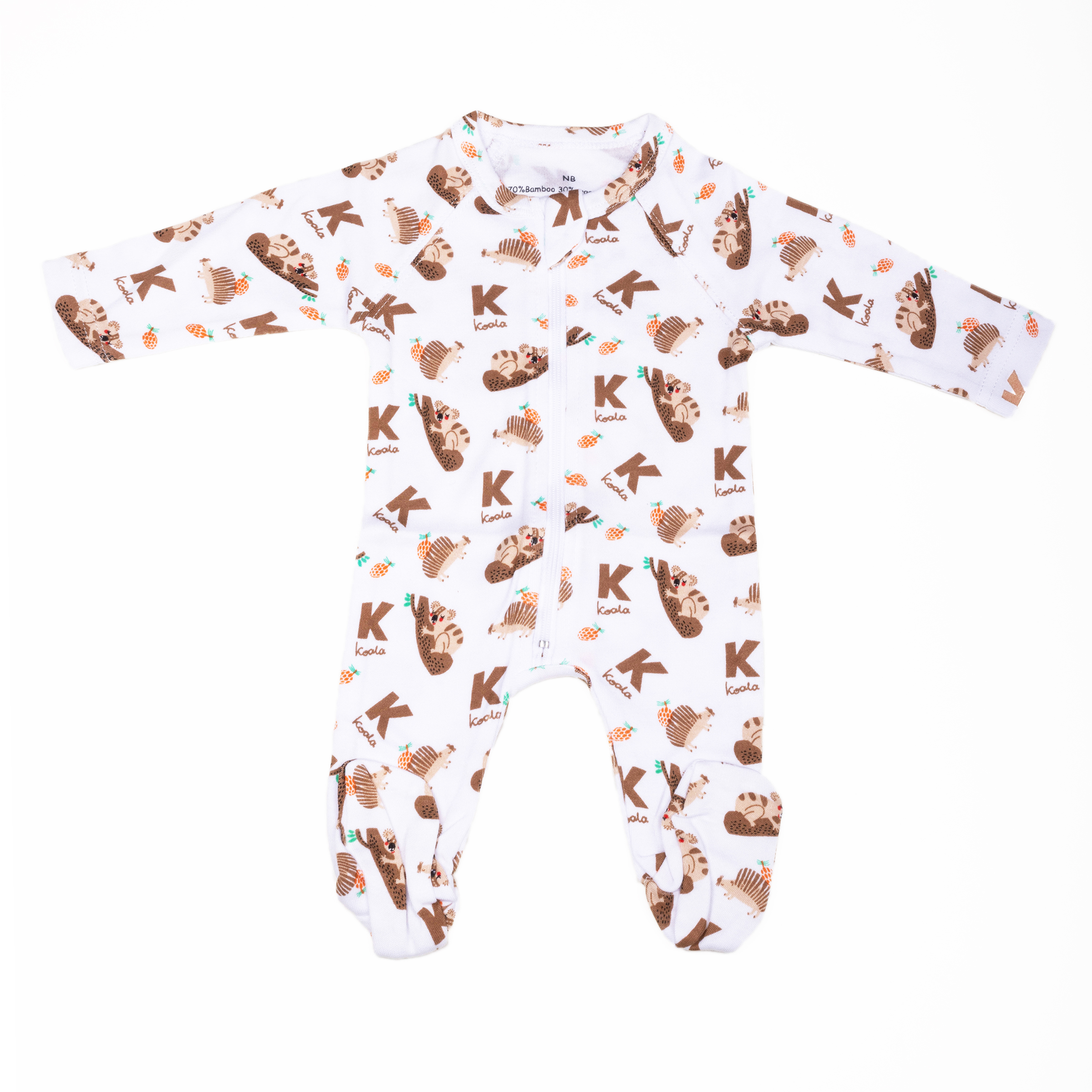 Bamboo Onesie with Feet