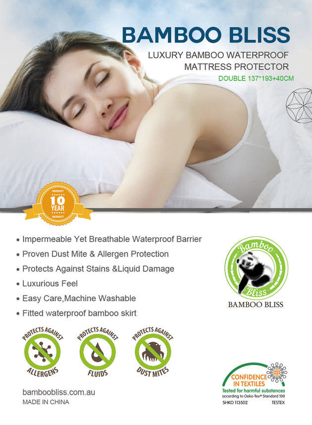 Bamboo Waterproof Mattress Protector